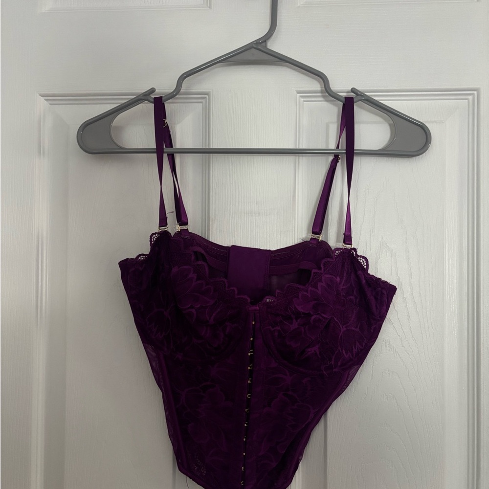 Purple Corset Top